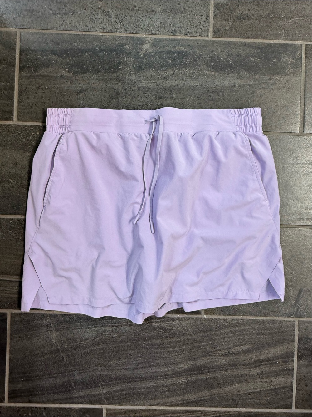 Women’s Lavender Drawstring Athletic skort